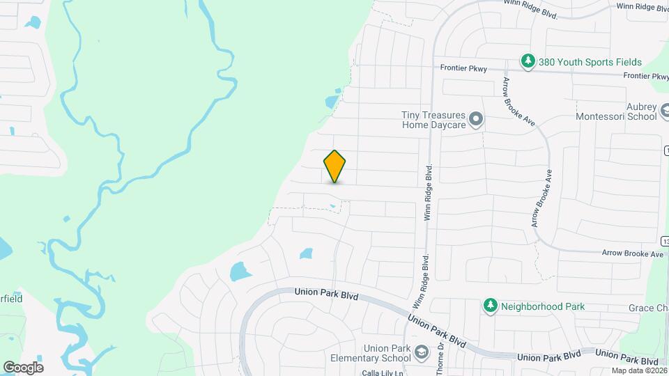 816 Glover Dr Map and Location Details