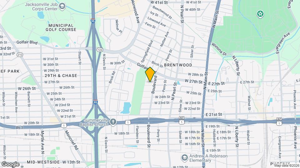 519 W 26th St Map and Location Details