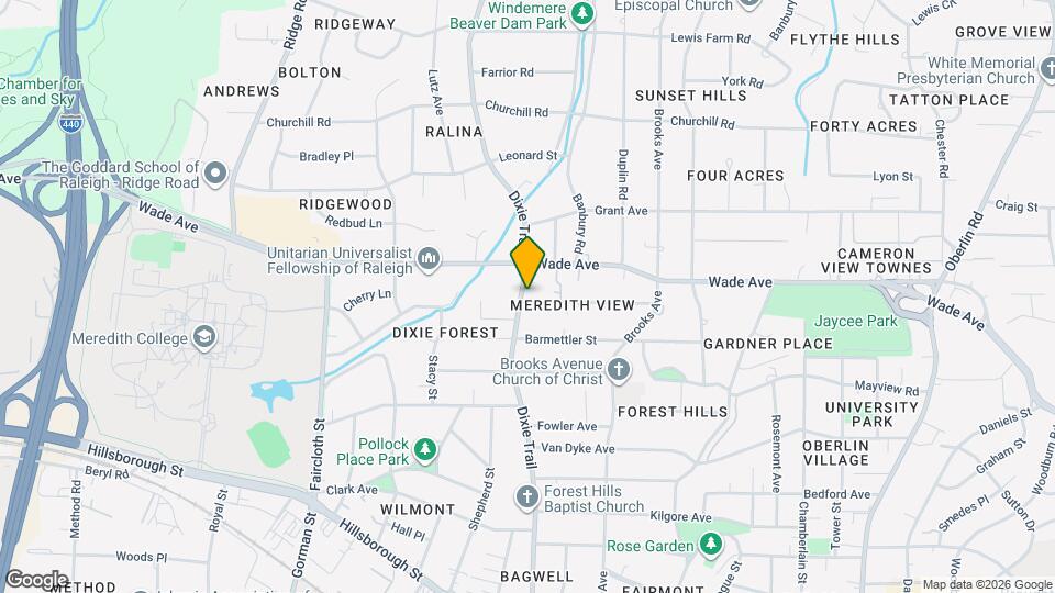 800 Dixie Trail, Unit 256 Map and Location Details