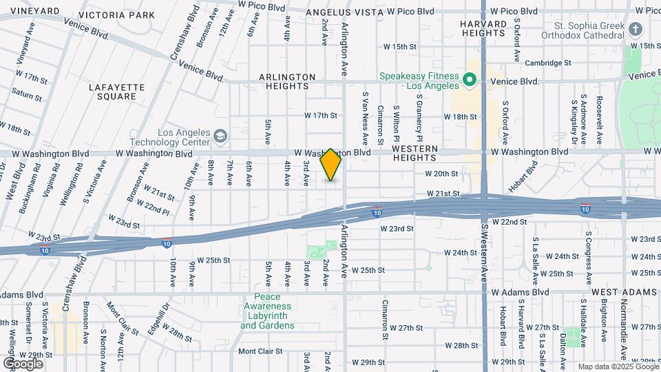 2515 W 21st St Map and Location Details