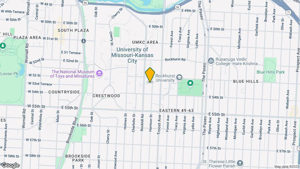 5318 Harrison St Map and Location Details
