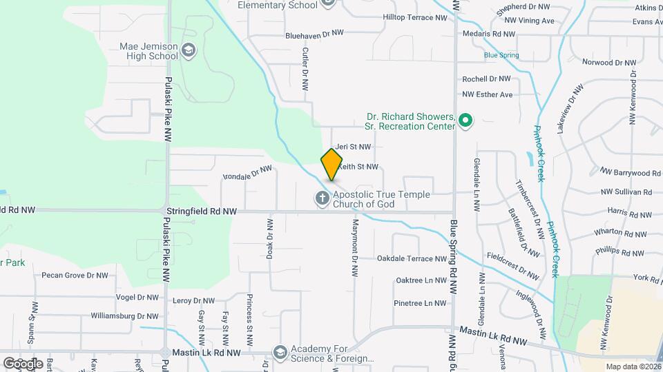 4215 Tee Jay Dr NW Map and Location Details