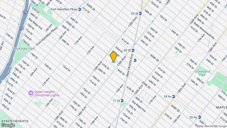1361 66th St Map and Location Details
