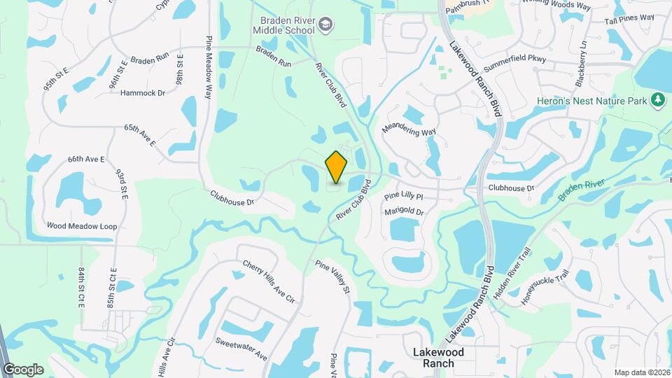 6759 Hickory Hammock Cir Map and Location Details