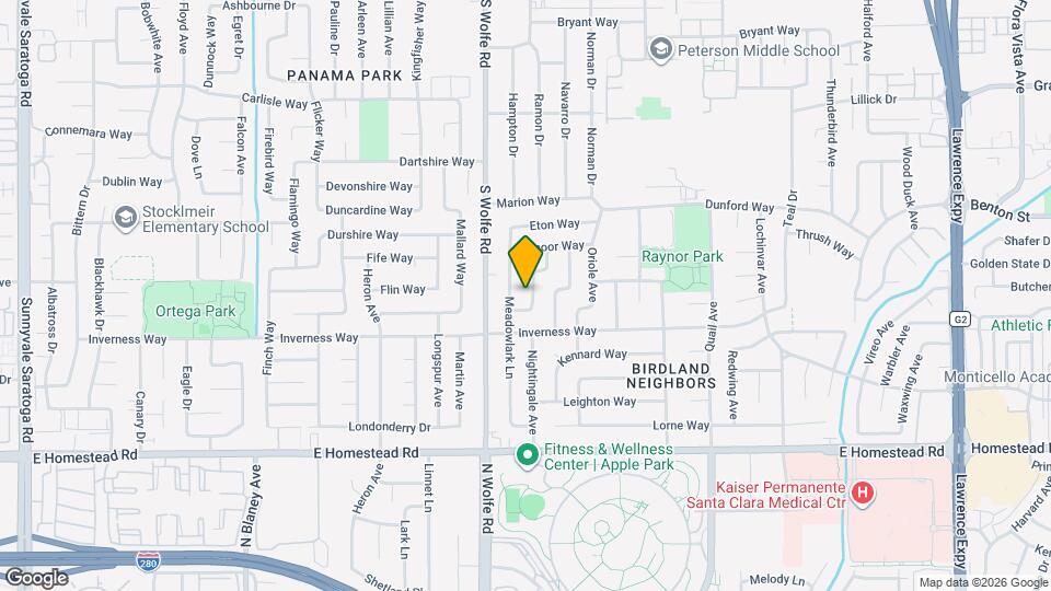 1563 Murre Ln Map and Location Details