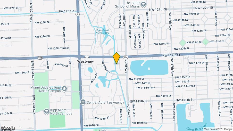 11730 NW 22nd Ct Map and Location Details