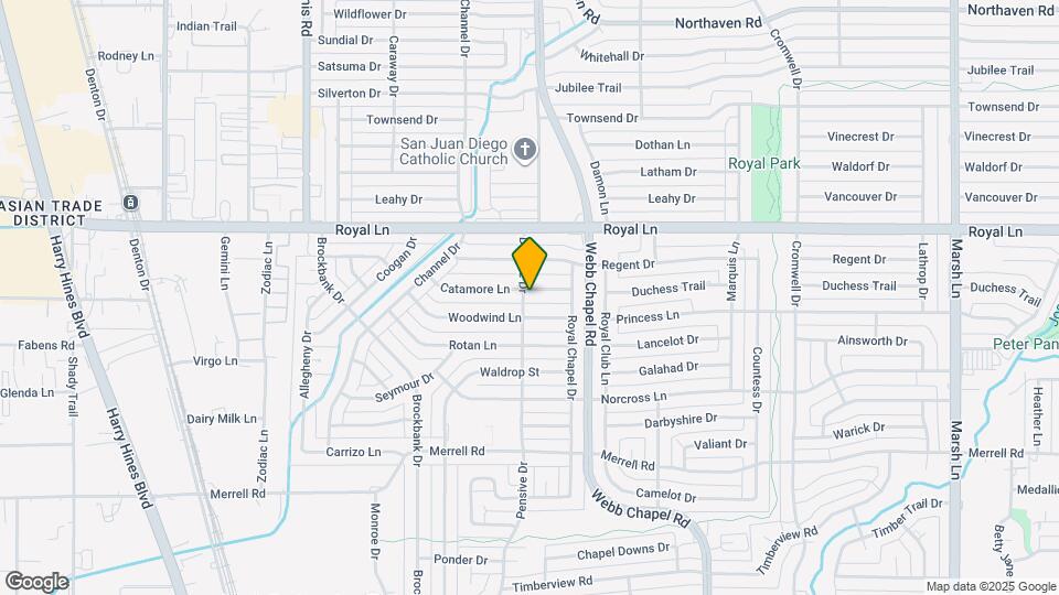 3206 Catamore Ln Mapa y Detalles de la Ubicación