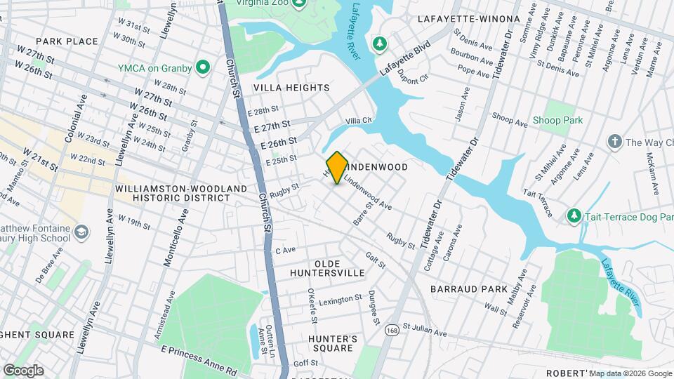 862 Rugby St Map and Location Details