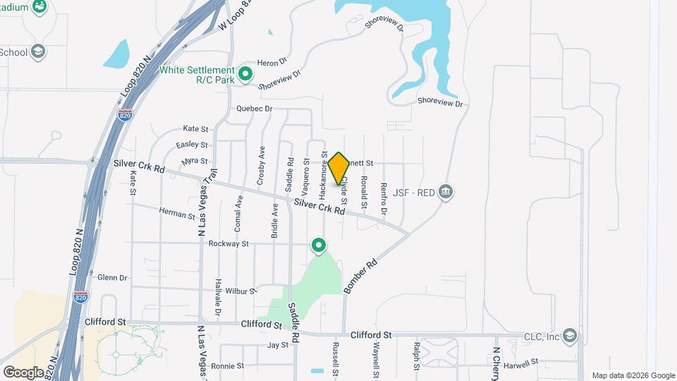 811 Clyde St Map and Location Details