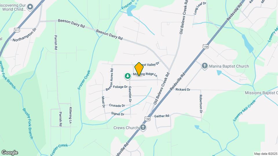 3929 Creekmoore Dr Map and Location Details
