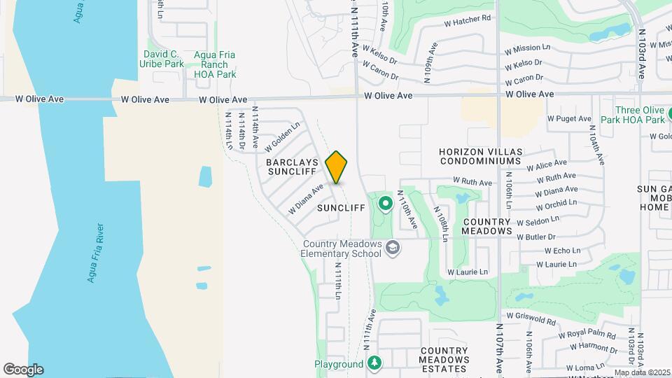 8631 N 112th Ave Map and Location Details