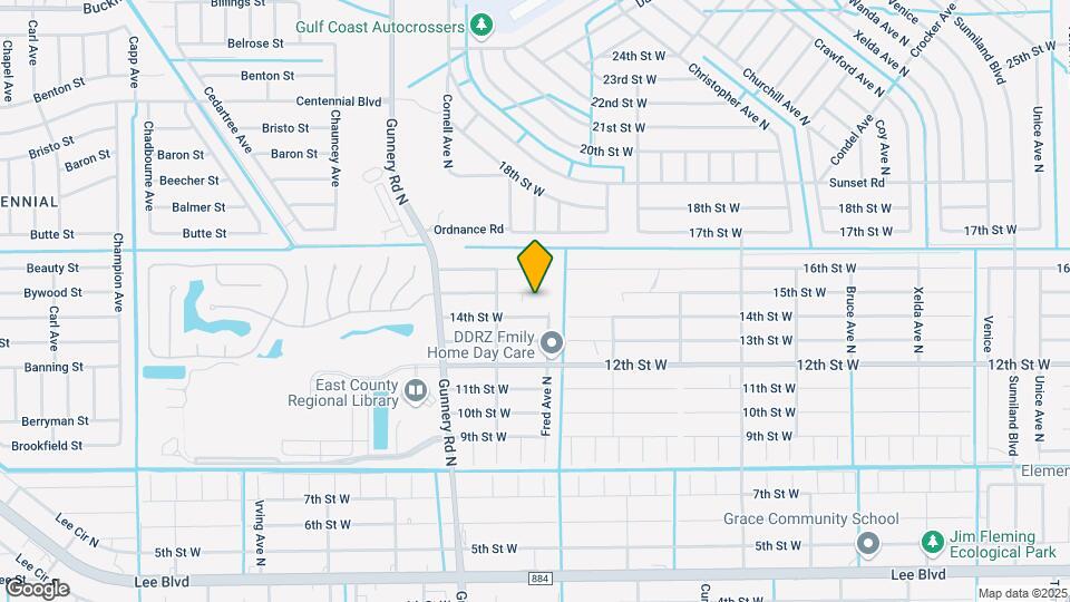 4303 15th St W, Unit AUCMZH Map and Location Details