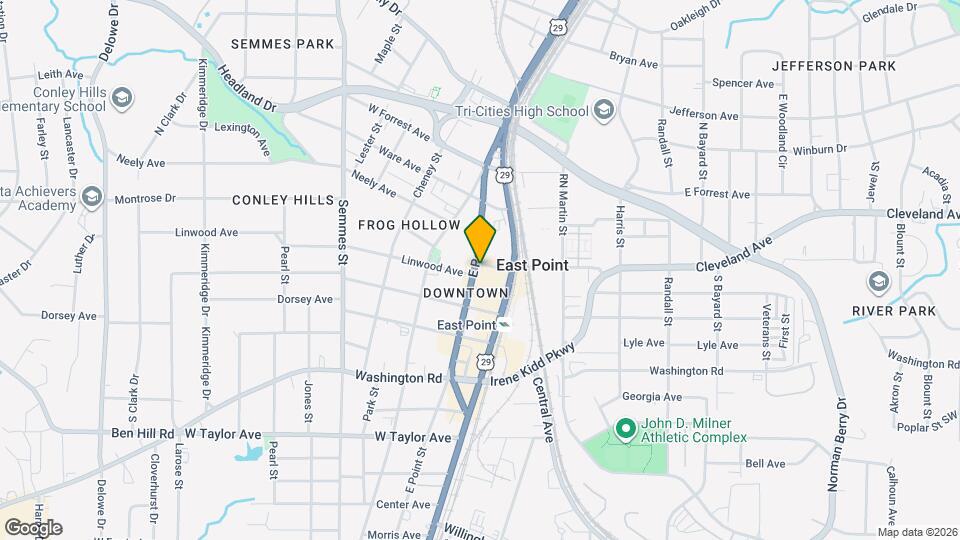 1612 W Cleveland Ave, Unit 401 Map and Location Details