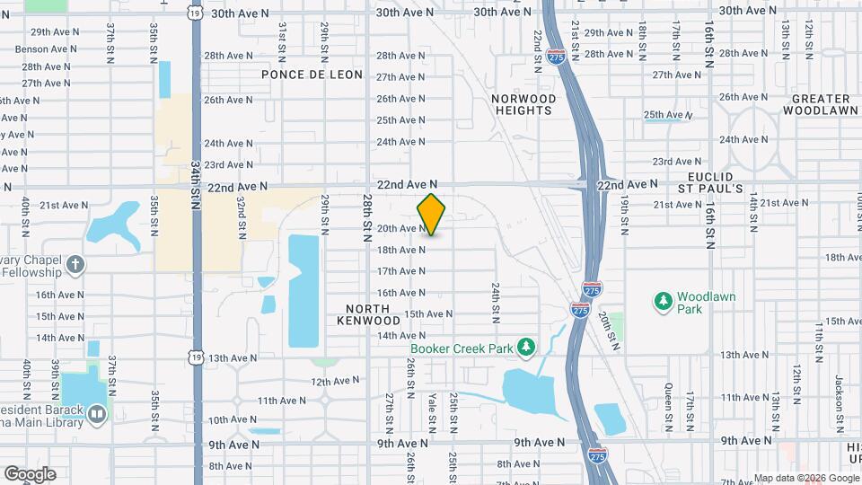 2553 18th Ave N Map and Location Details