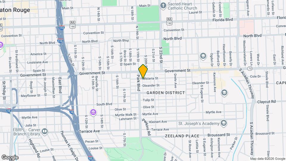 1930 Wisteria St Map and Location Details