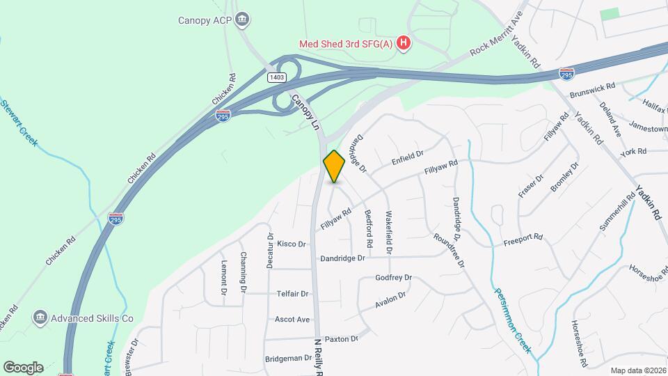 841 Applewood Ln Map and Location Details