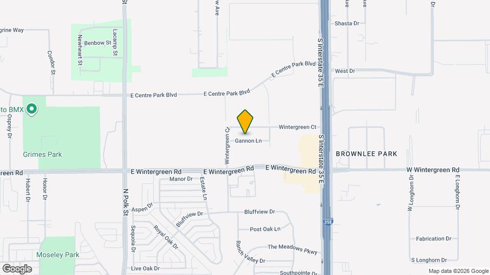 1121 Gannon Ln Map and Location Details