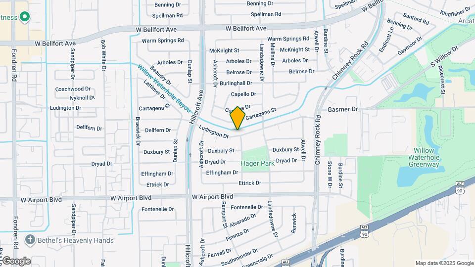 5742 Ludington Dr Map and Location Details