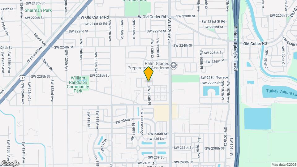 22903 SW 113th Path Map and Location Details