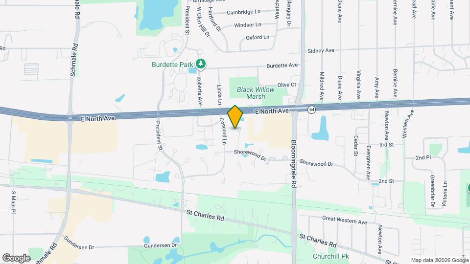 1162 Harbor Ct Map and Location Details