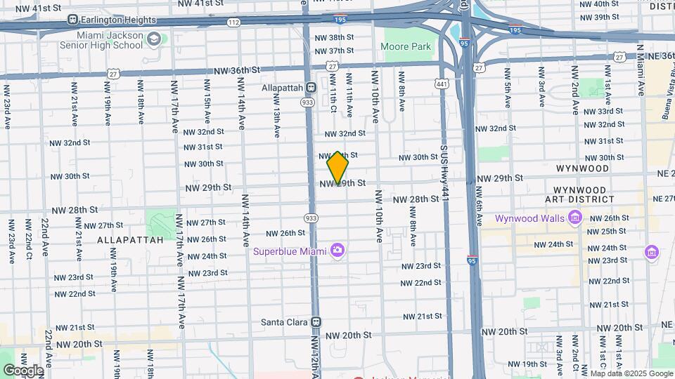 1120 NW 29th St Map and Location Details