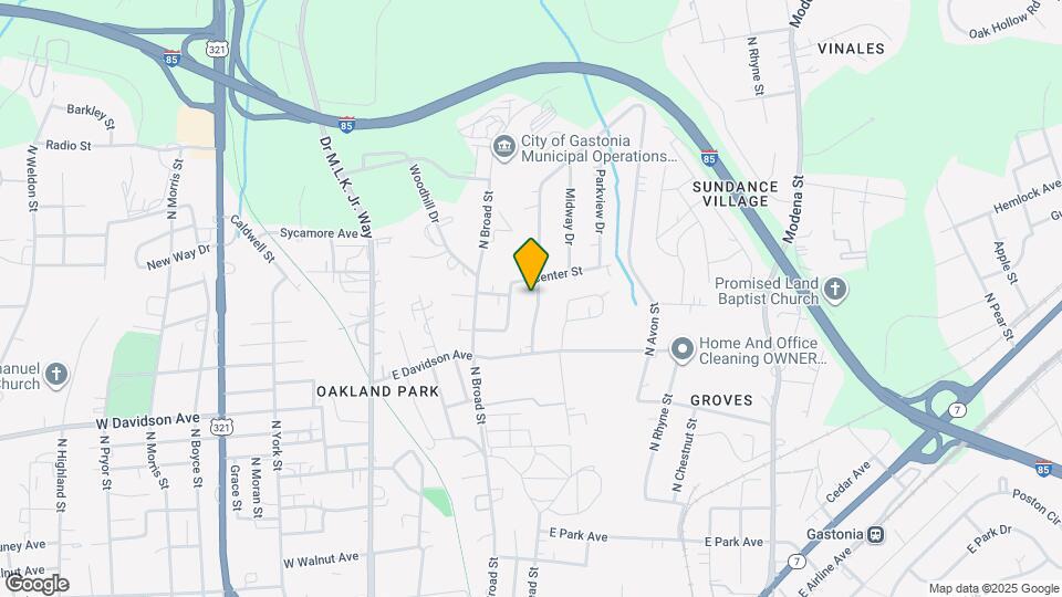 931 Green Cir Dr Map and Location Details