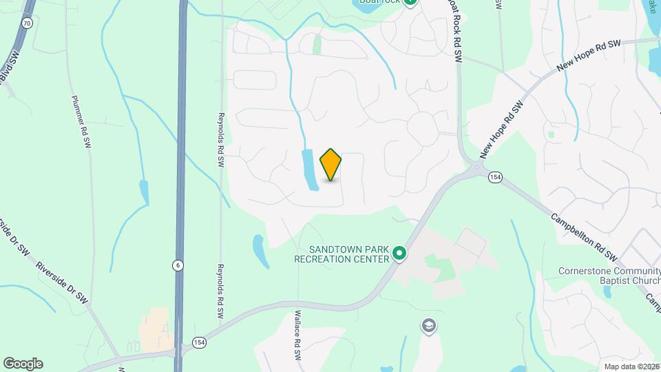 410 Amesbury Cove SW Mapa y Detalles de la Ubicación