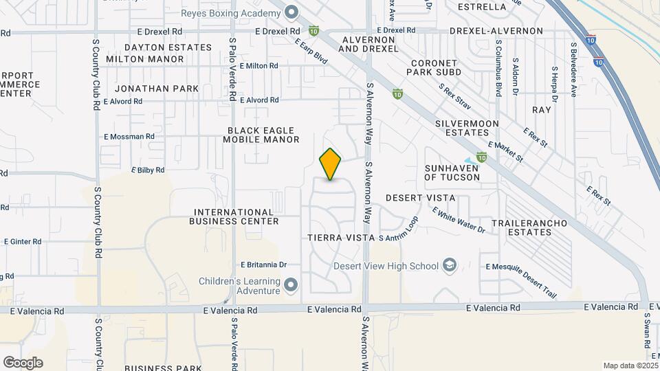 6114 S Earp Wash Ln Mapa y Detalles de la Ubicación