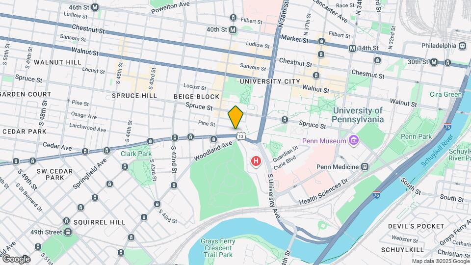 3925 Baltimore Ave Mapa y Detalles de la Ubicación