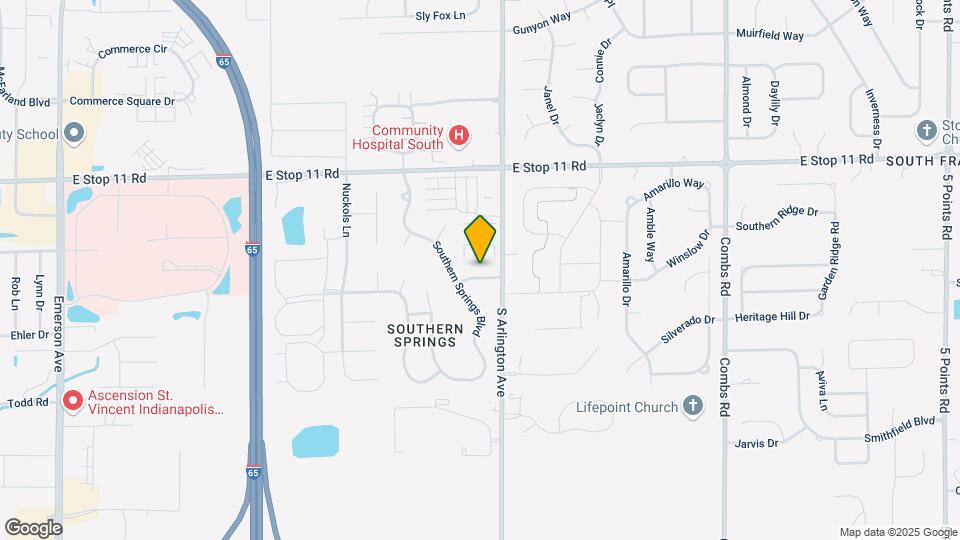5930 Southern Springs Ave Map and Location Details