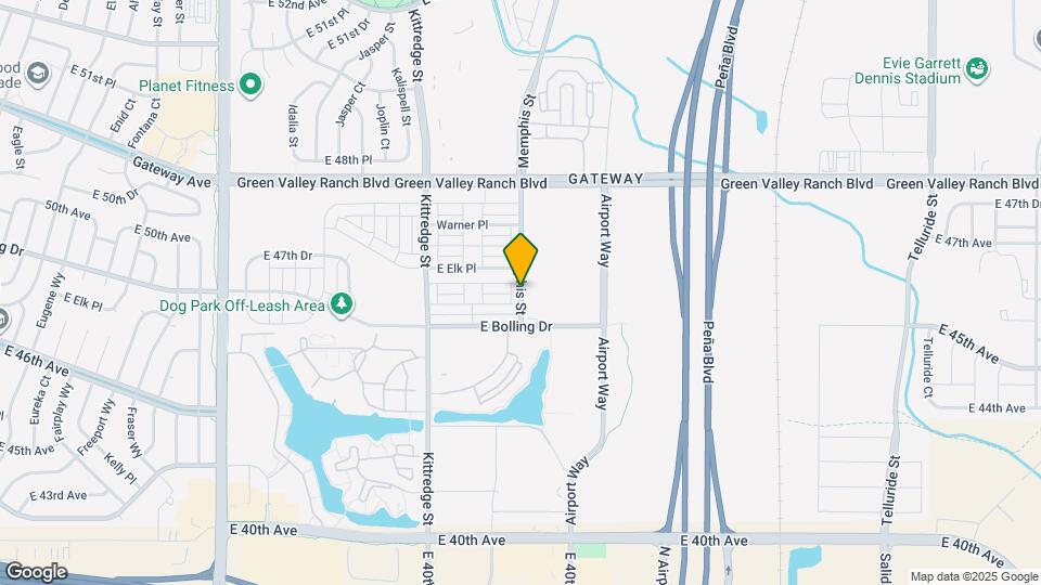 4725 Memphis St Map and Location Details