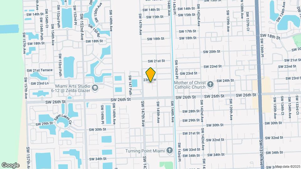 2406 SW 145th Pl Map and Location Details