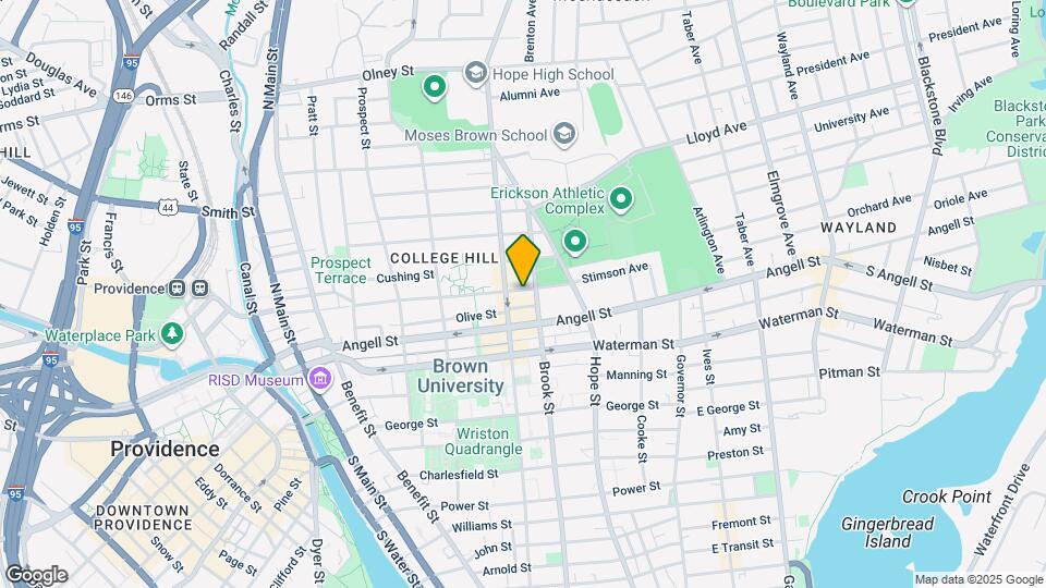 257 Thayer Map and Location Details
