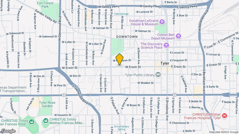 534 W Erwin St Map and Location Details