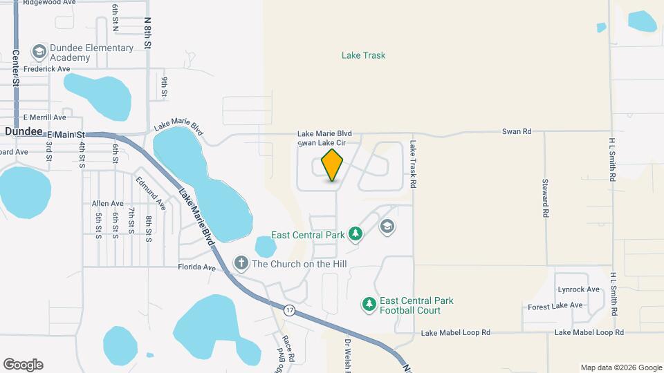 1452 Swan Lake Cir Mapa y Detalles de la Ubicación