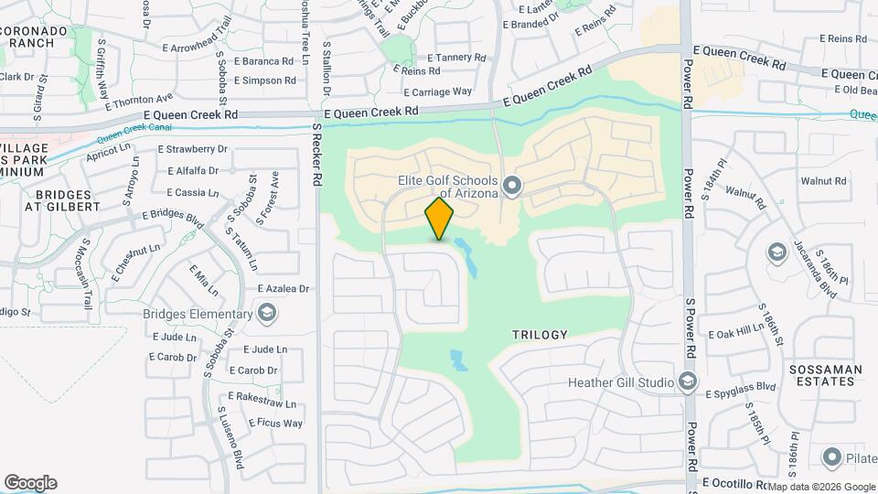 4268 E Nightingale Ln Map and Location Details