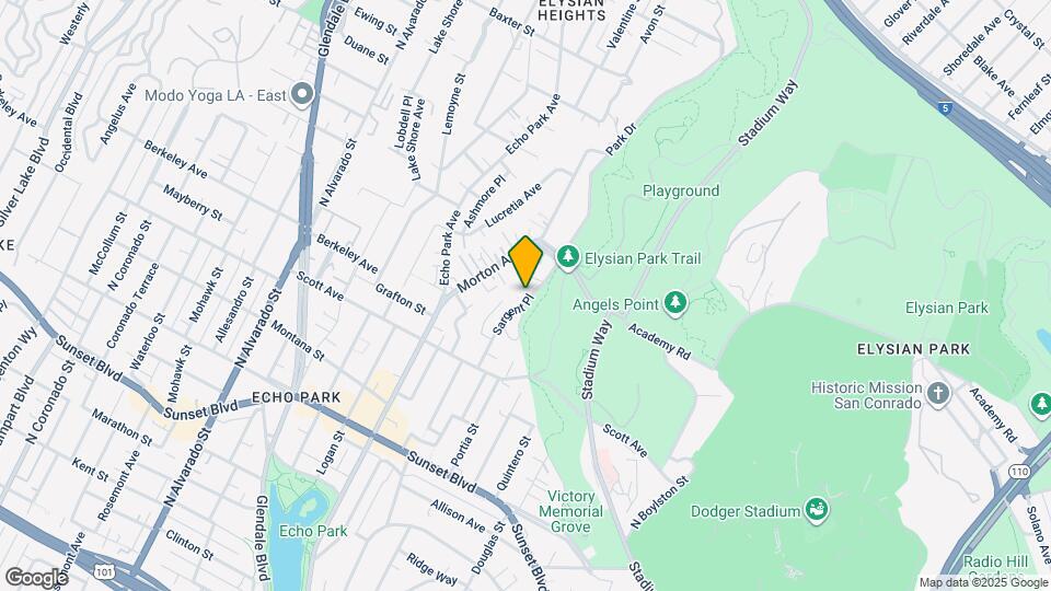 1649 Sargent Pl Map and Location Details