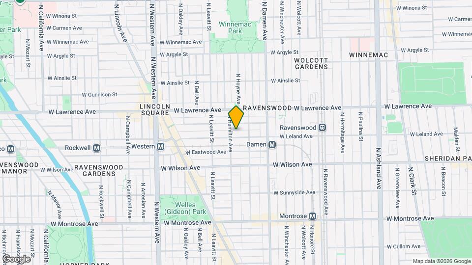 2128 W Leland Ave, Unit 3 Map and Location Details