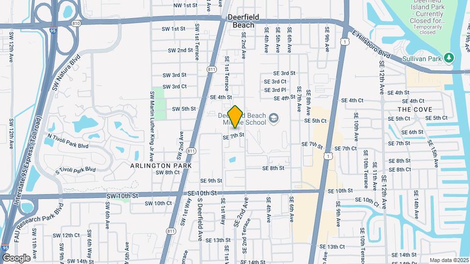 191 SE 7th St Map and Location Details