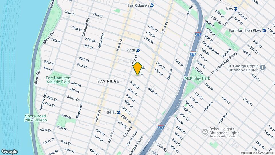 433 80th St Map and Location Details