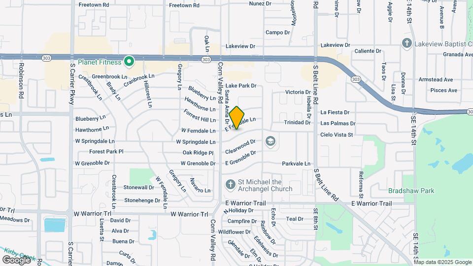 326 E Springdale Ln Map and Location Details