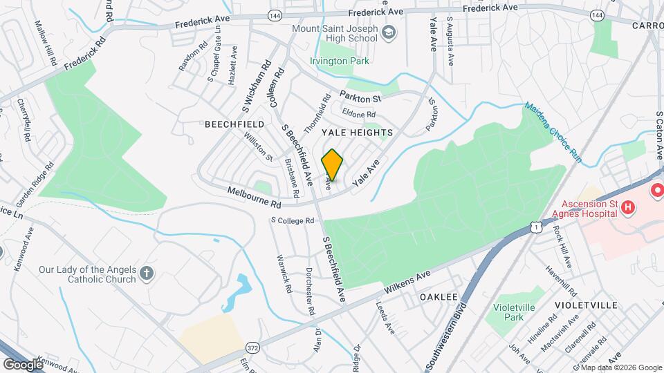 627 Lucia Ave Map and Location Details