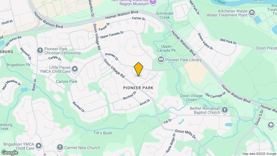 223 Pioneer Dr Map and Location Details