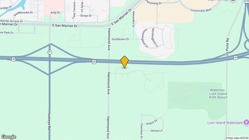 South Hills Senior Living Map and Location Details