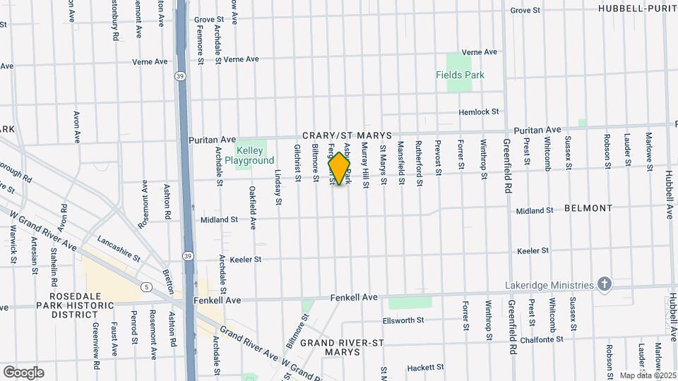 15766 Ferguson St Map and Location Details