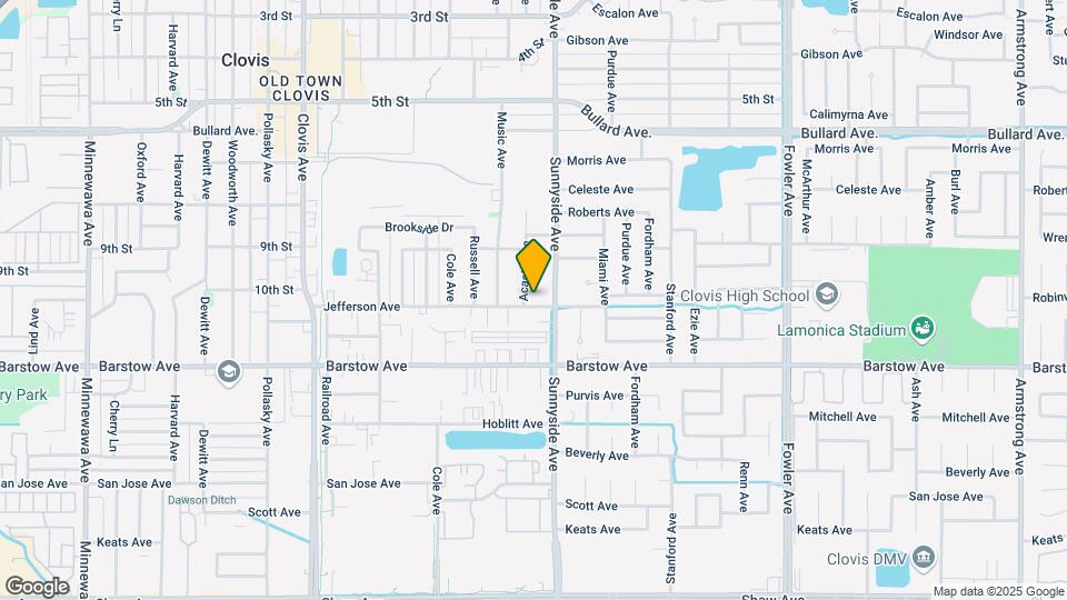 1281-1291 Jefferson Ave Map and Location Details