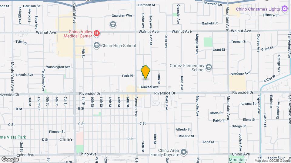 12821 16th St Mapa y Detalles de la Ubicación