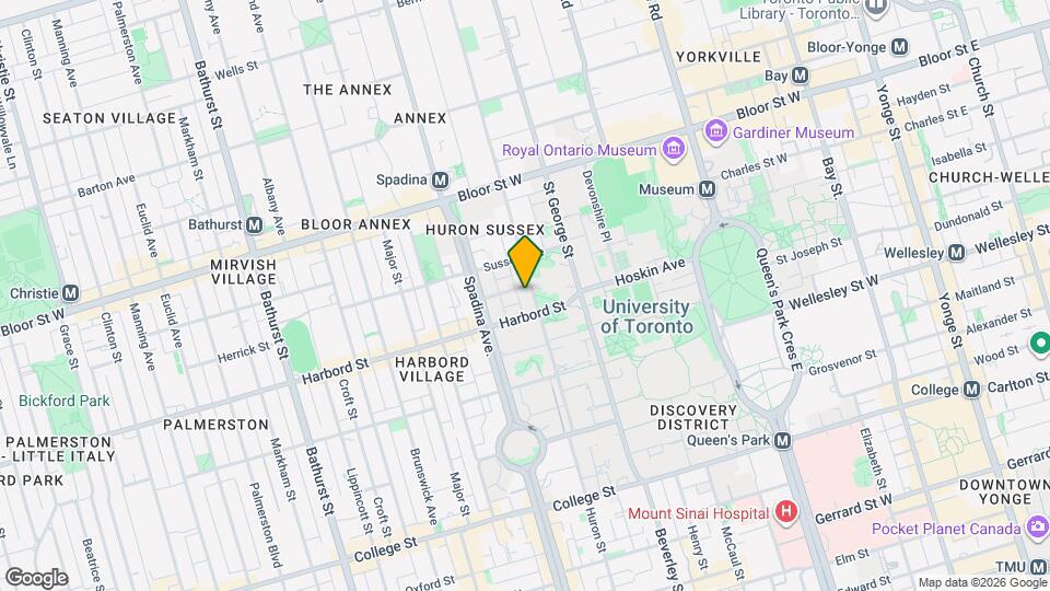 356 Huron St Map and Location Details