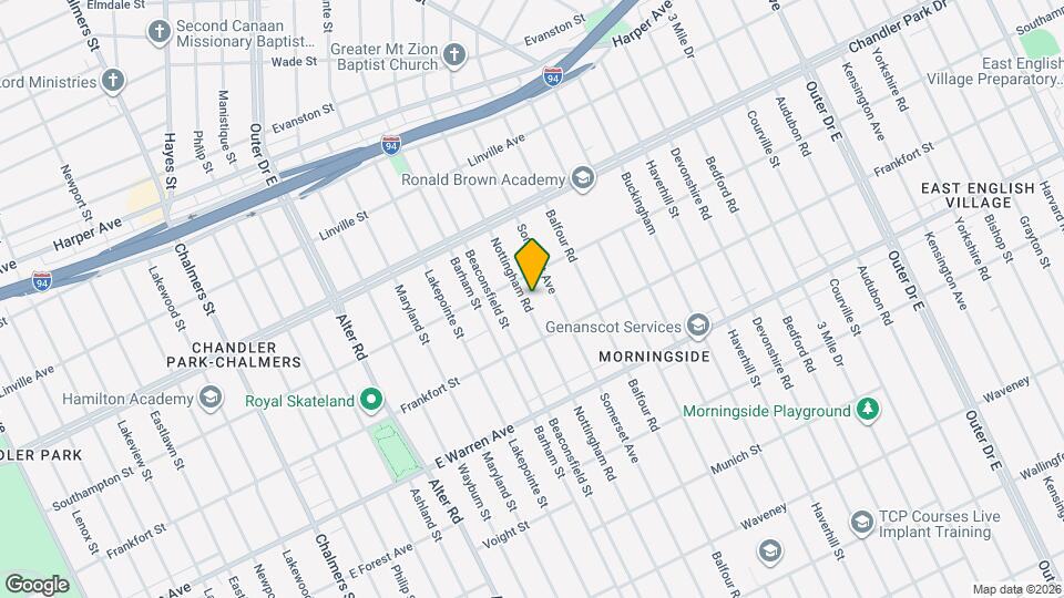 5274 Nottingham Rd Map and Location Details