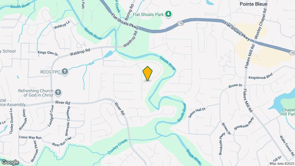 3521 Waldrop Ridge Ct Map and Location Details